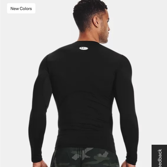 Under Armour Shirts Nwt Black Mens Under Armour Compression Shirt